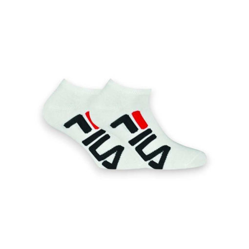 Picture of FILA INVISIBLE SOCKS 2 PACK WHITE 35-38